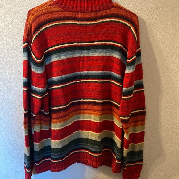 Vintage Tiara international striped sweater size large - Picture 3 of 4
